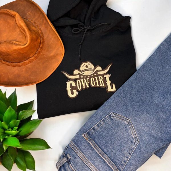 Cowgirl country western sweatshirt/ Hoodie. - Image 2