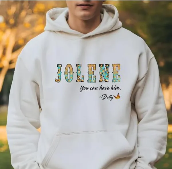 Jolene, printed sweatshirt/hoodie. - Image 2