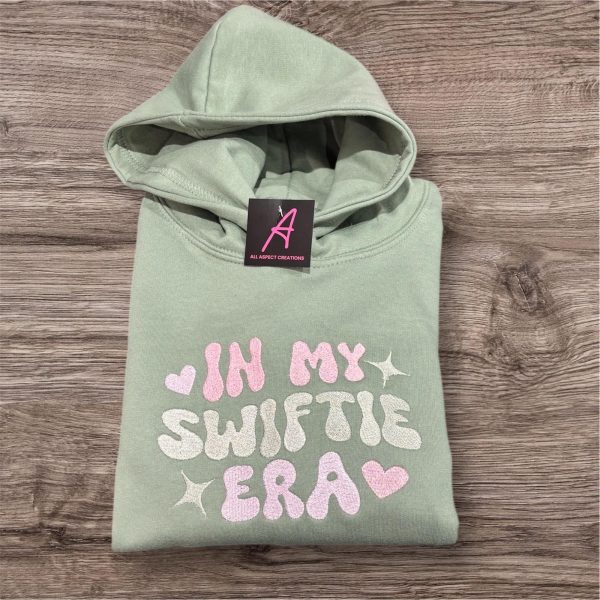 Taylor Swift “In my Swiftie era” childrens embroidered sweatshirt. - Image 4