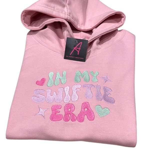 Taylor Swift “In my Swiftie era” childrens embroidered sweatshirt. - Image 2