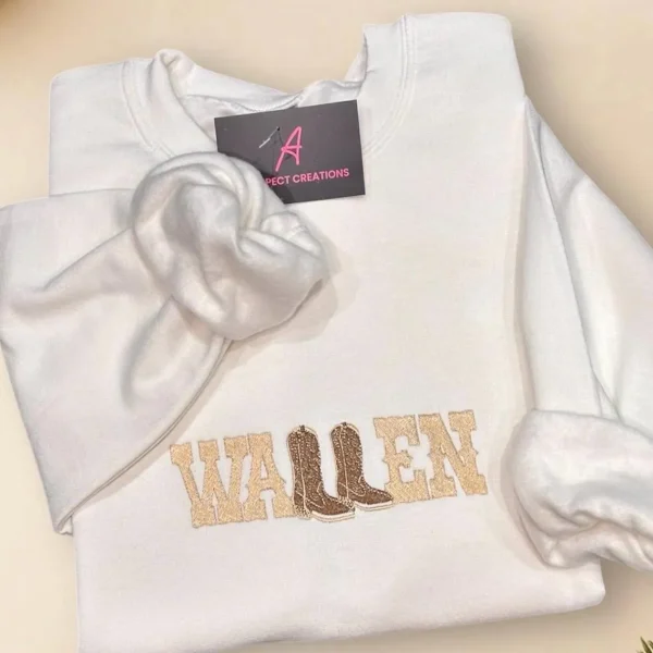 Wallen embroidered sweatshirt/Hoodie. - Image 3