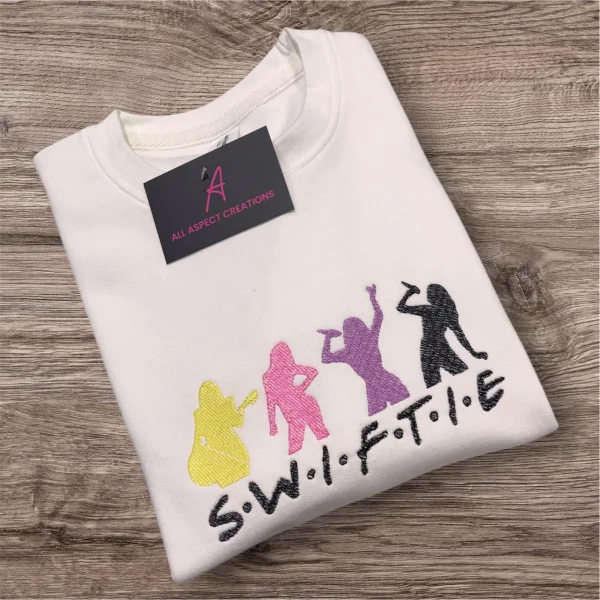 Children's embroidered SWIFTIE sweatshirt.