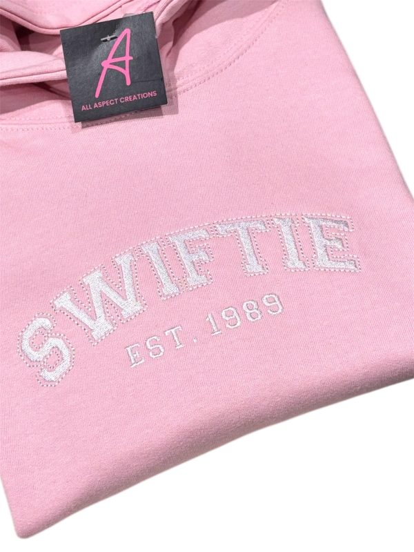 SWIFTIE Est 1989 children's embroidered sweatshirt. - Image 2