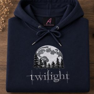 Embroidered Twilight sweatshirt