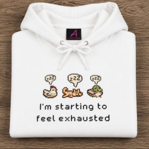 Embroidered Stardew Valley Inspired sweatshirt