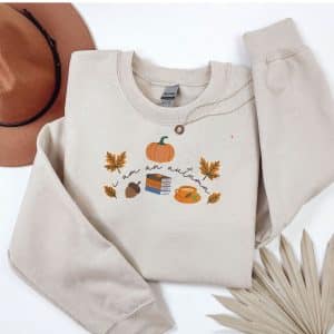 Embroidered "I am an Autumn" Sweatshirt