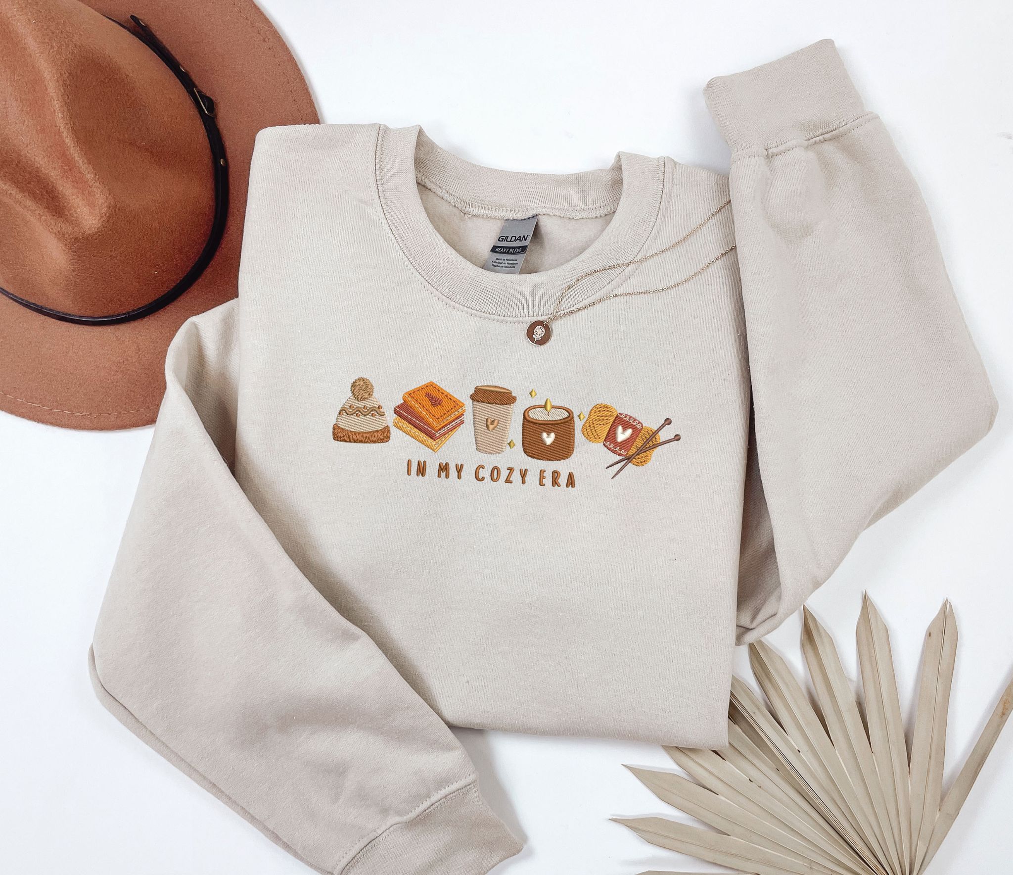Embroidered Cozy Era Sweatshirt