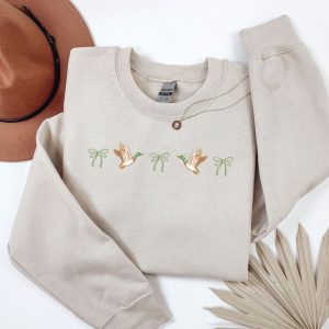 Embroidered Duck Sweatshirt