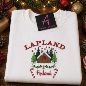 Lapland Christmas Embroidered children’s Sweatshirt.