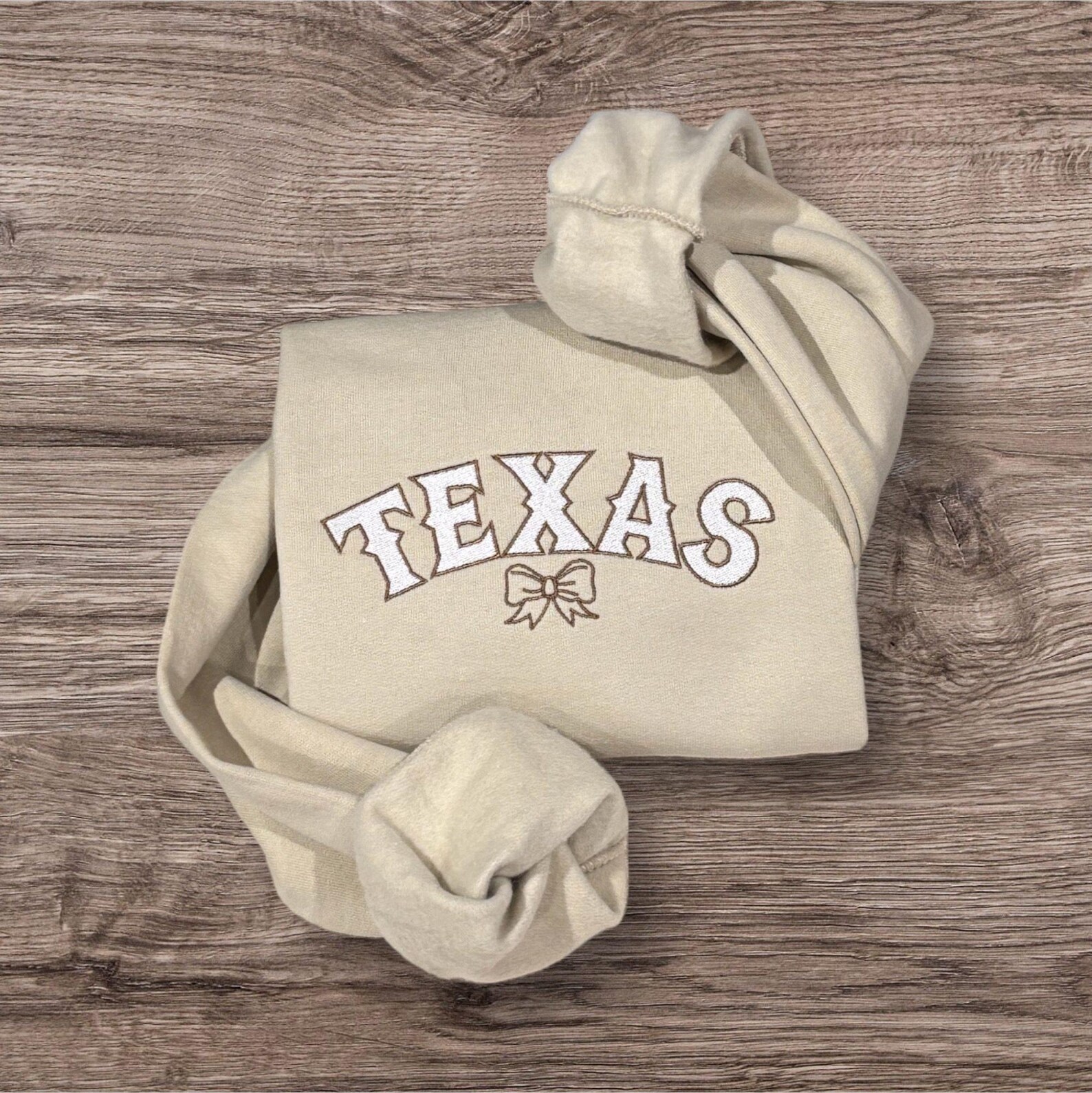 Embroidered Texas Sweatshirt: Western Cowgirl Style - Image 3