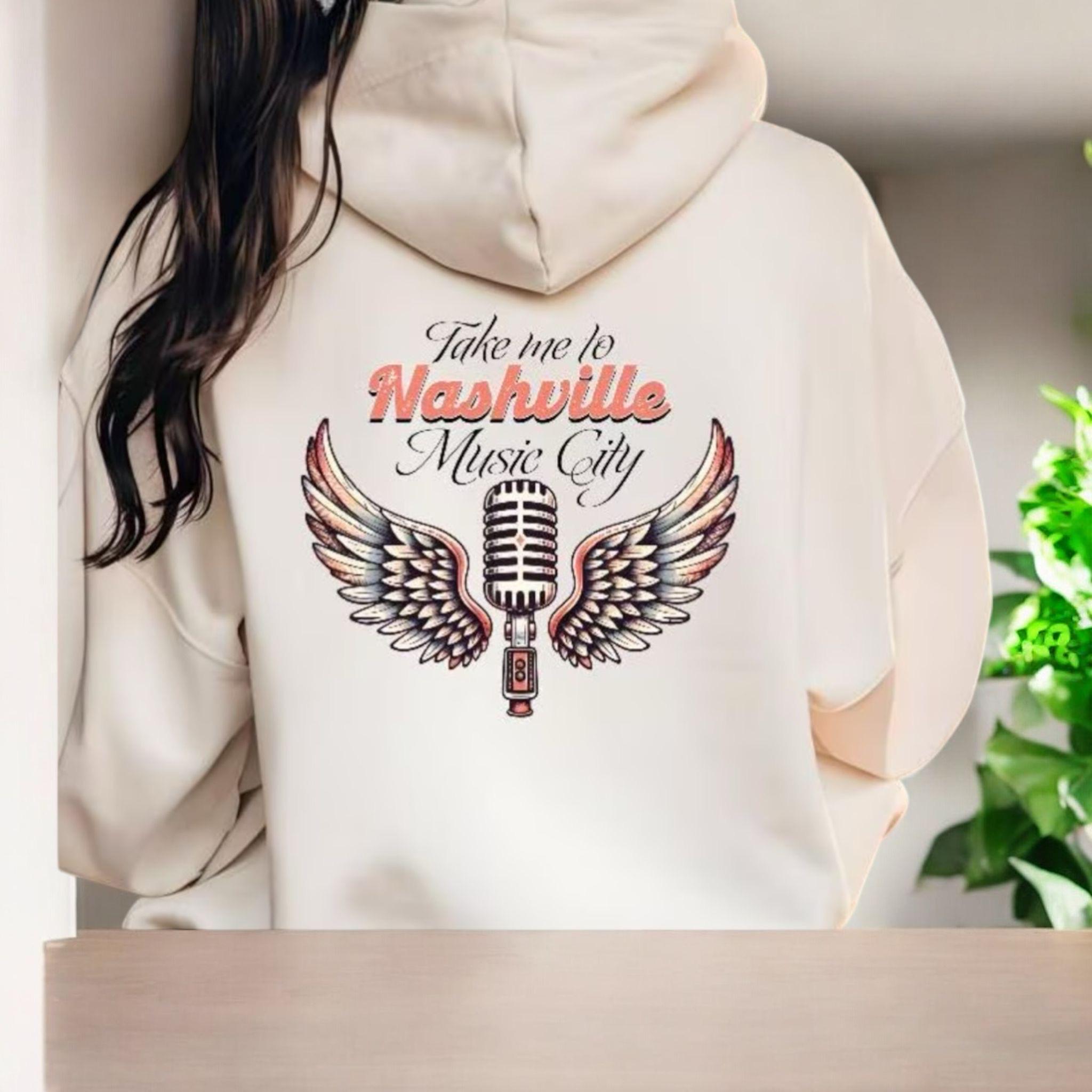 Nashville Music City T-Shirt: Country Western Graphic Tee - Image 2