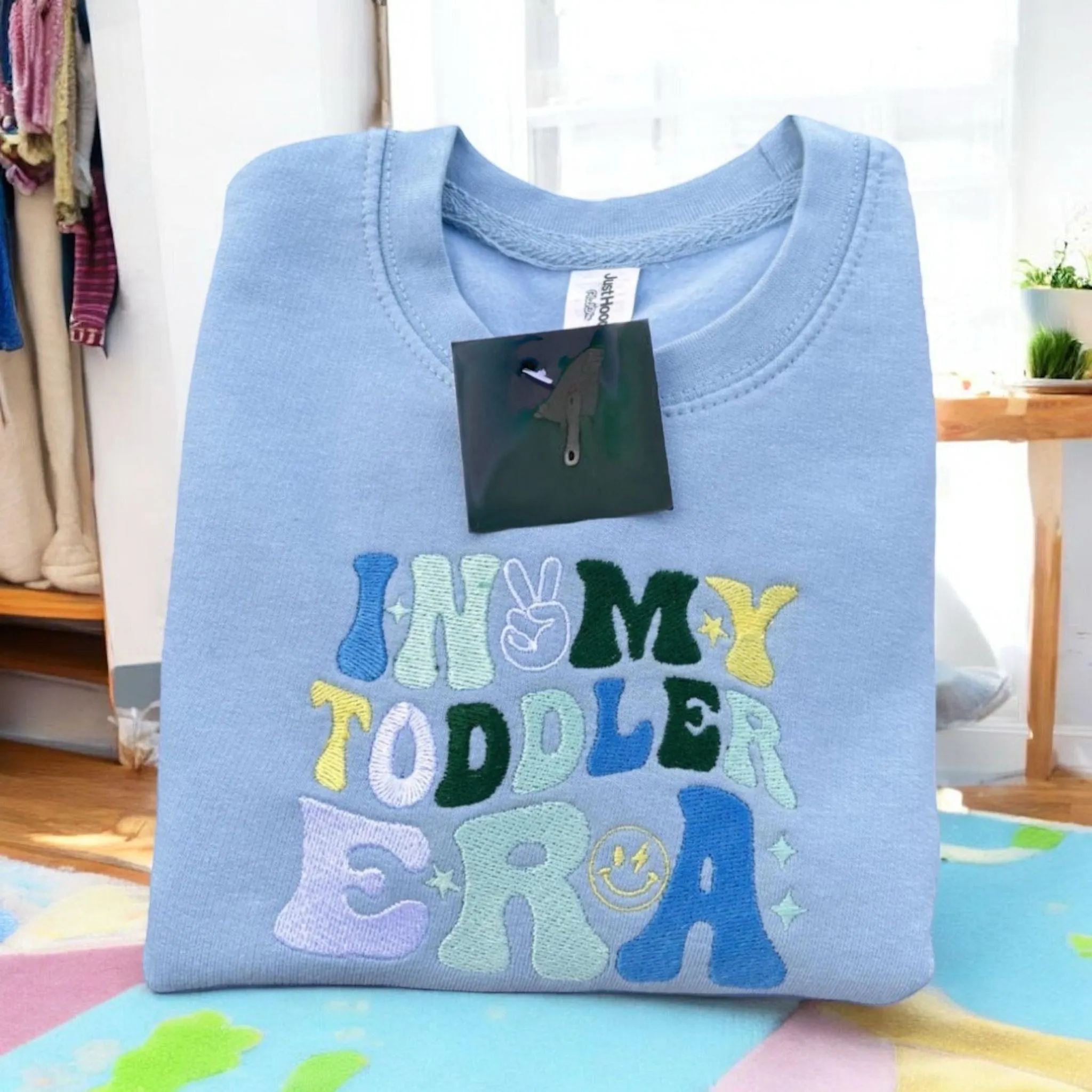 Embroidered Toddler Era Sweatshirt or Hoodie: Kids Fashion - Image 2