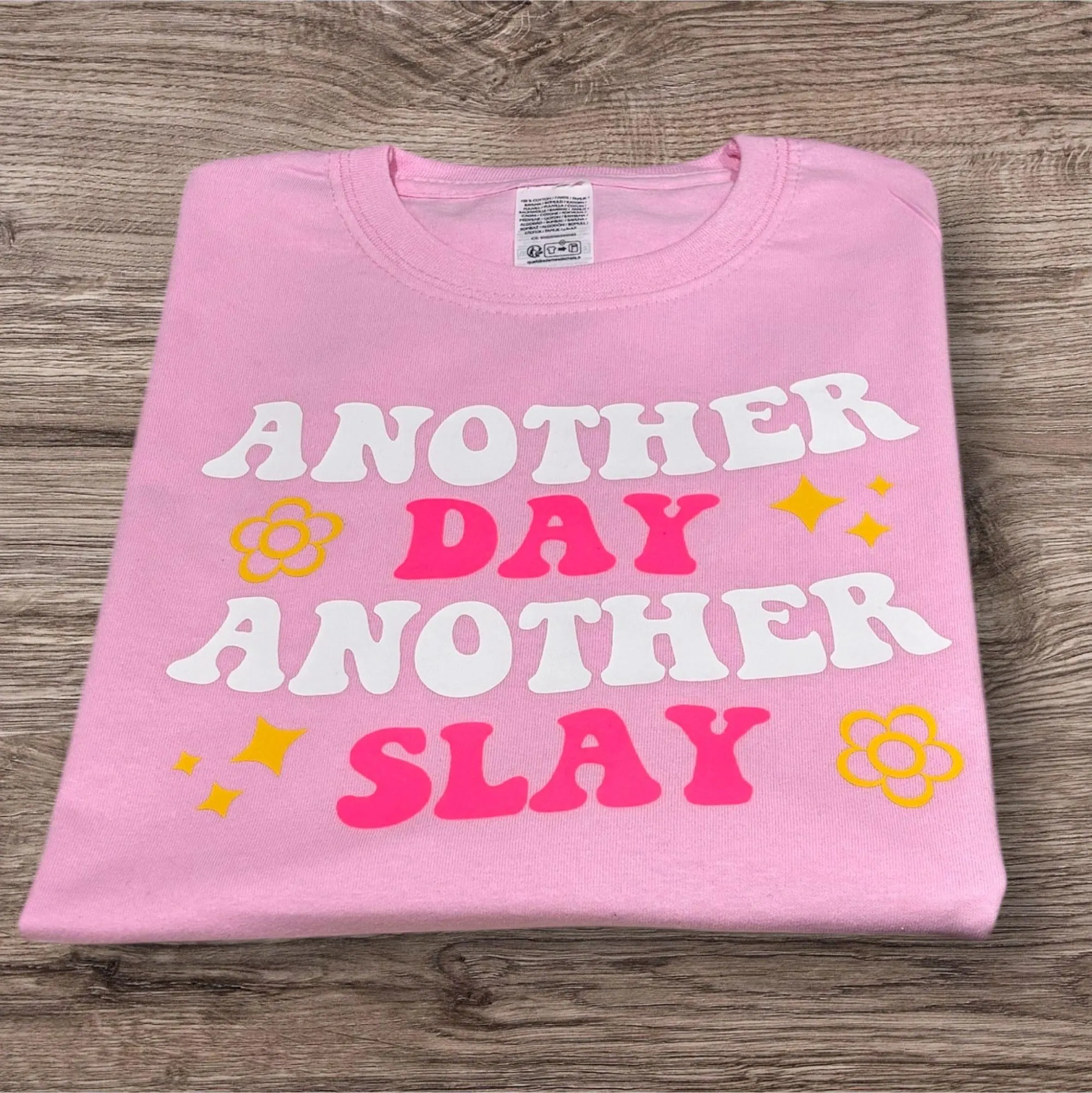 Kids Slogan T-Shirt: Another Day Another Slay, UK Made