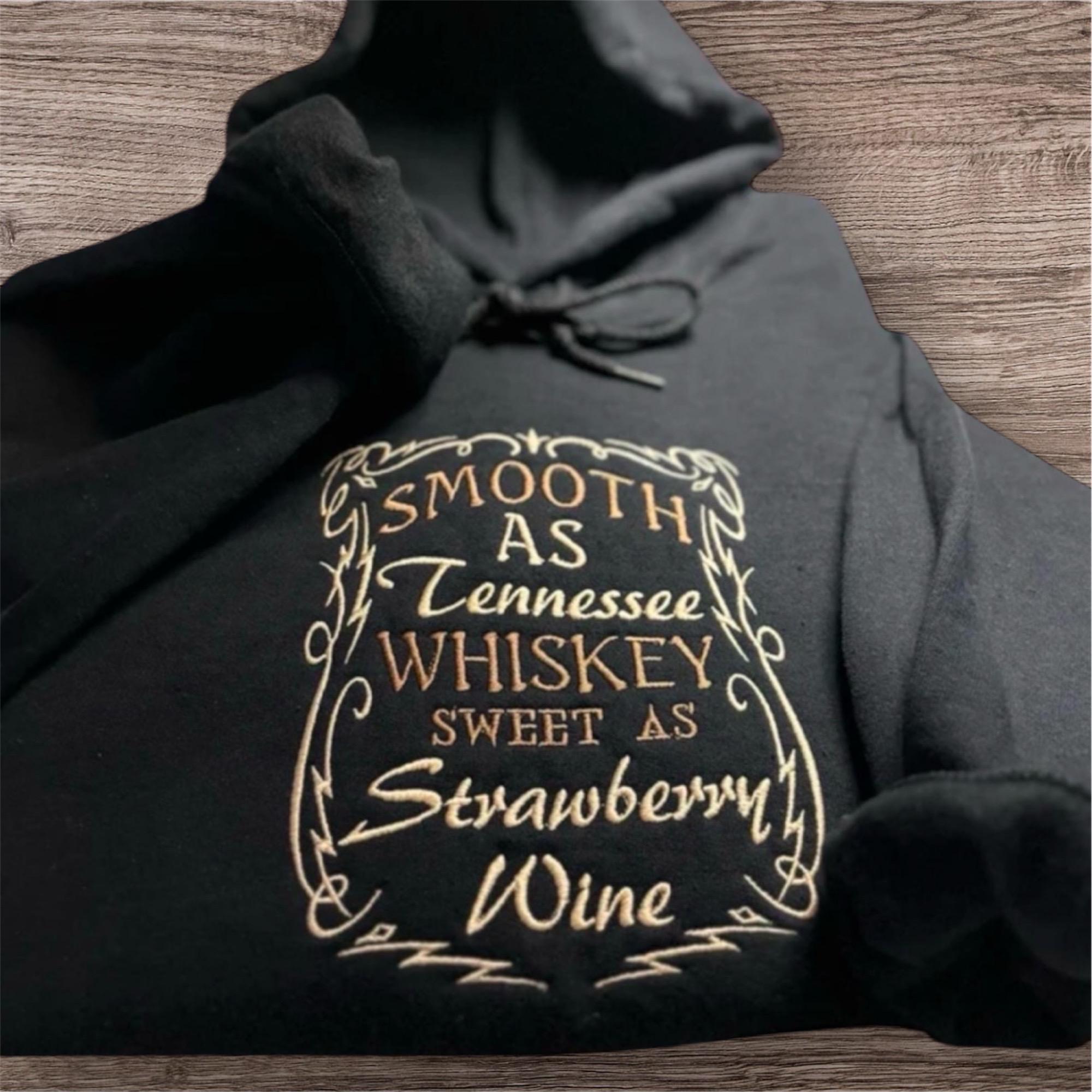 Embroidered Tennessee Whiskey Hoodie: Country Western Sweatshirt - Image 2