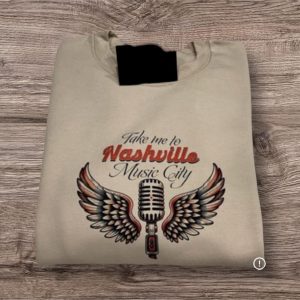Nashville Music City T-Shirt: Country Western Graphic Tee