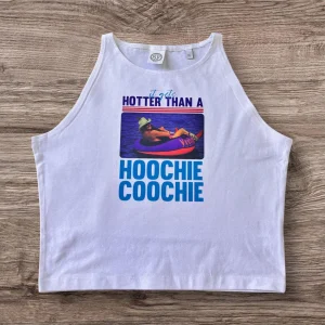 Hoochie Coochie Crop Top: Western Cowgirl Festival Tee