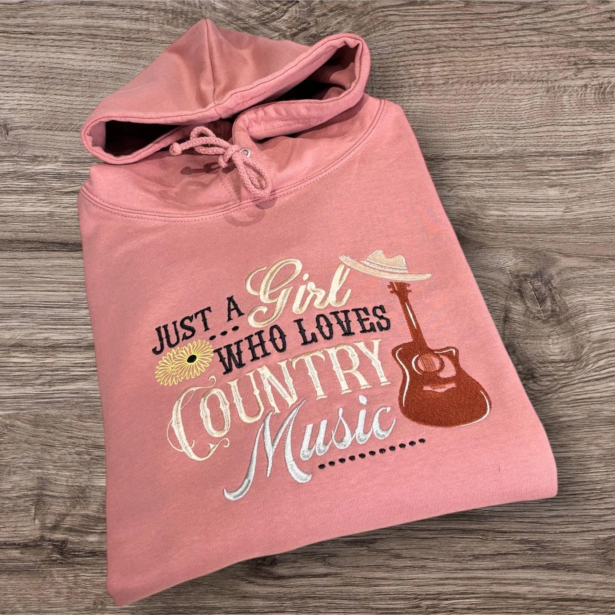 Embroidered Country Music Sweatshirt: Western Girl Hoodie - Image 6