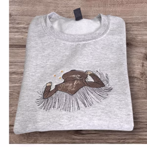 Embroidered Cowgirl Sweatshirt or Hoodie: Western Country Clothing