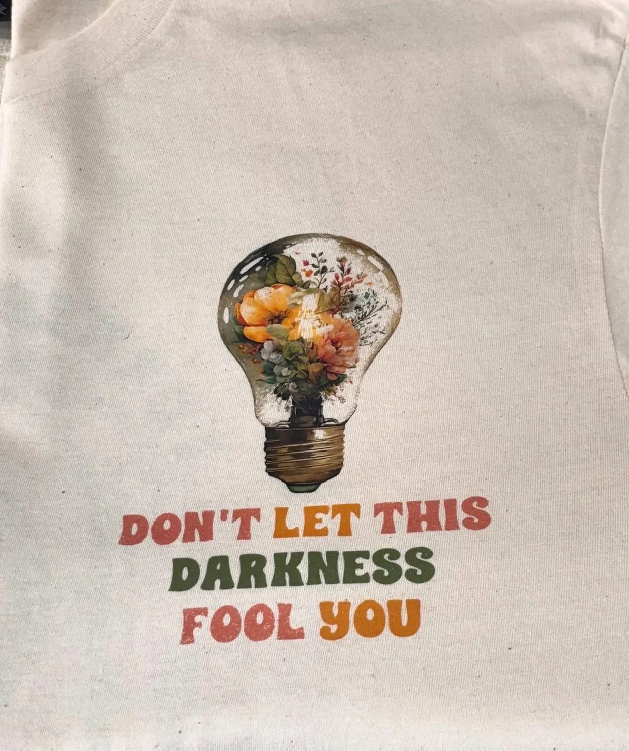 All lights turned off can be turned on T-shirt, sweatshirt or hoodie. - Image 2