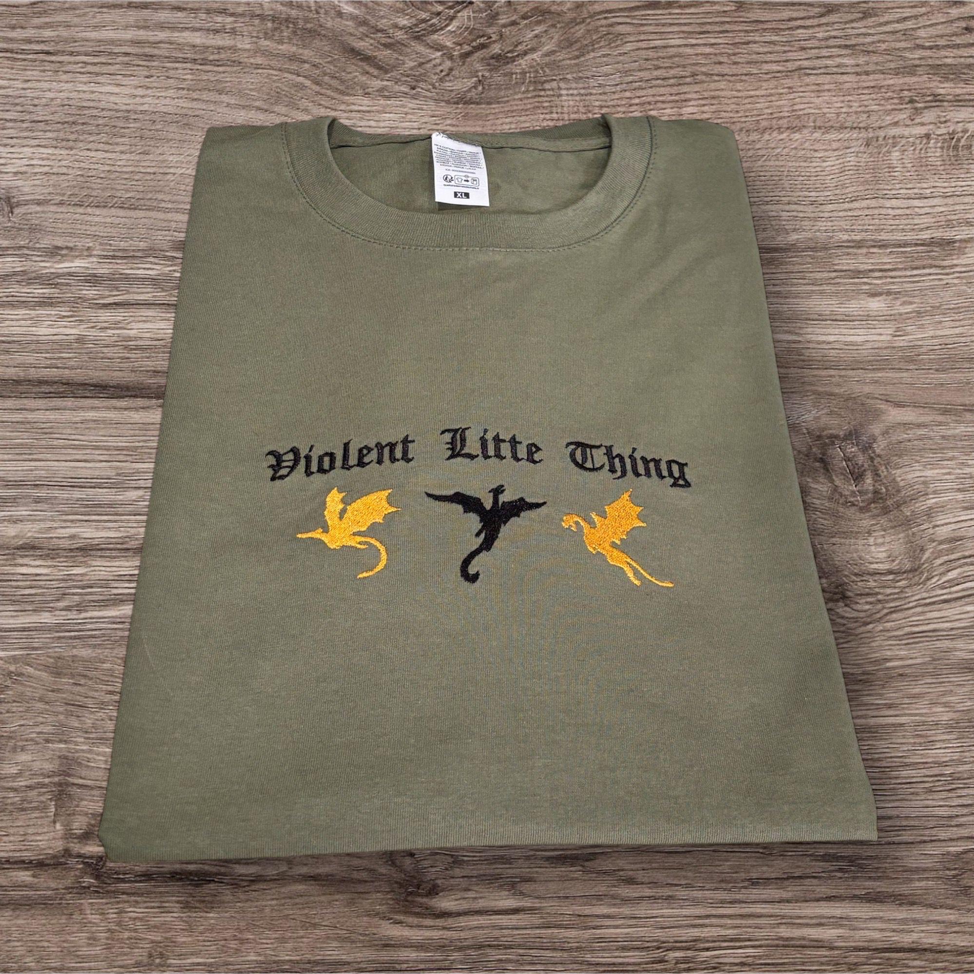 Embroidered Dragon T-Shirt: Dragon Rider Hoodie, Fly or Die Book Gift