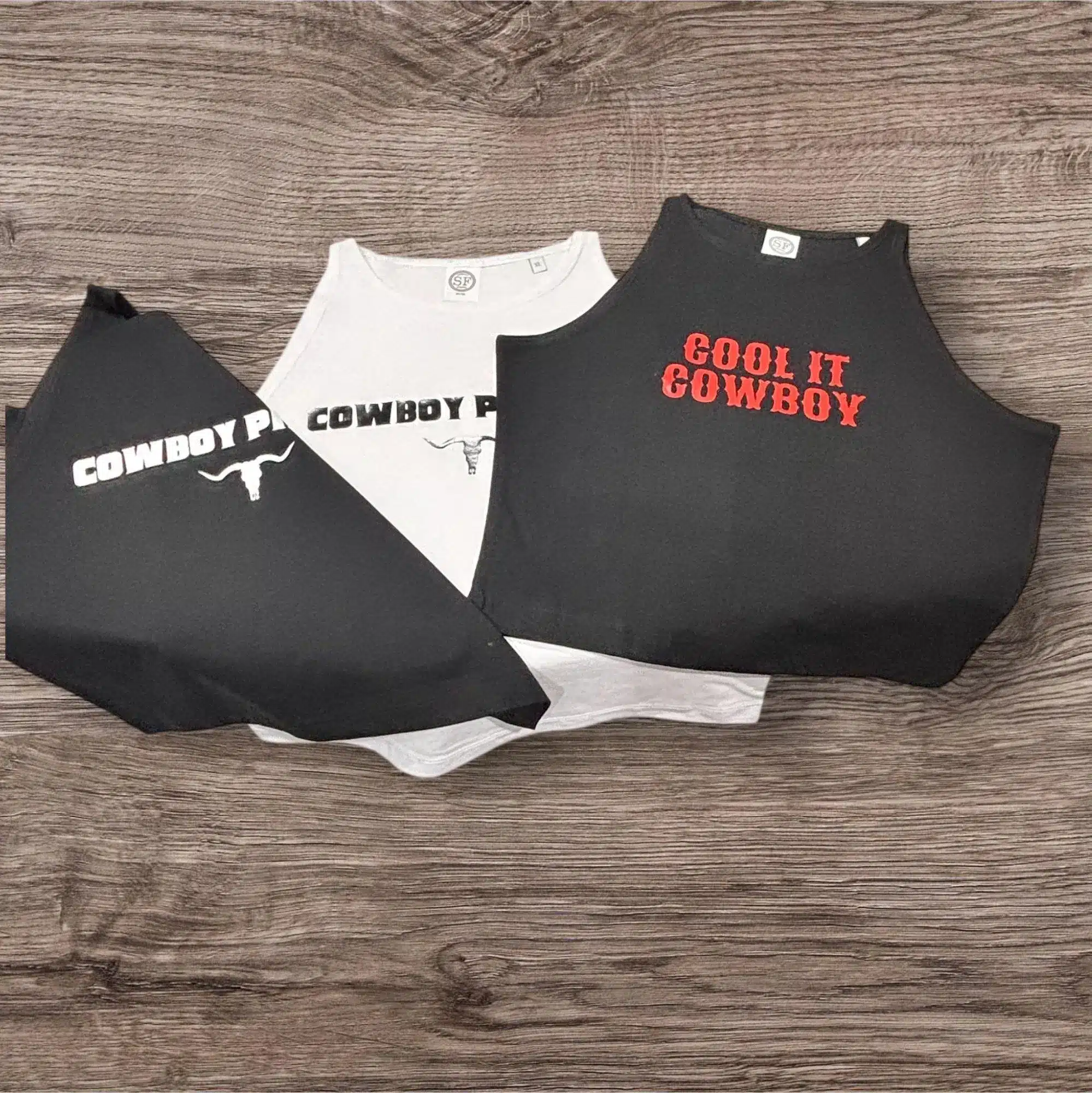 Custom Cowboy Slogan Crop Top: Women's Western Apparel - Image 2