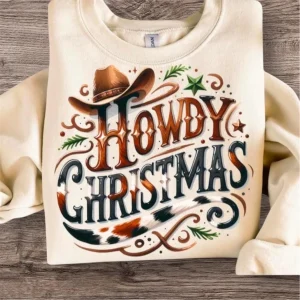 Cowboy Christmas T-Shirt: Country Music Westernwear