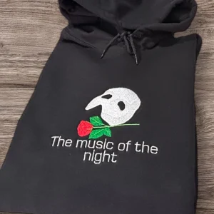 Embroidered Phantom of the Opera sweatshirt