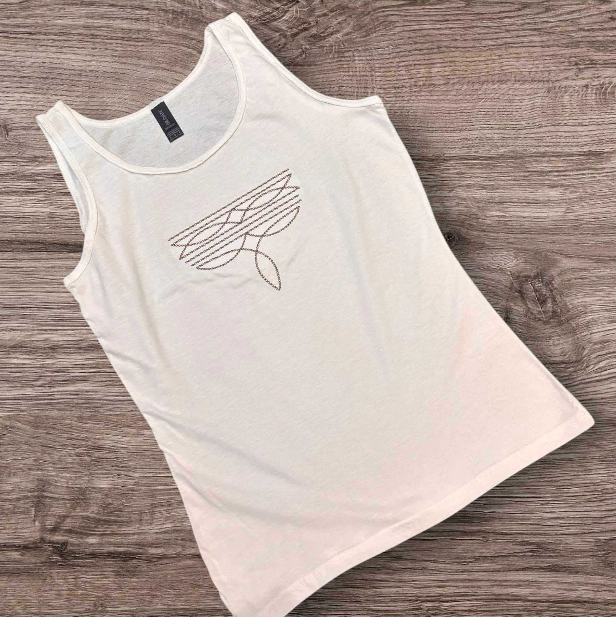 Embroidered Cowboy Boot Vest Top: Women's Cowgirl Fashion - Image 6