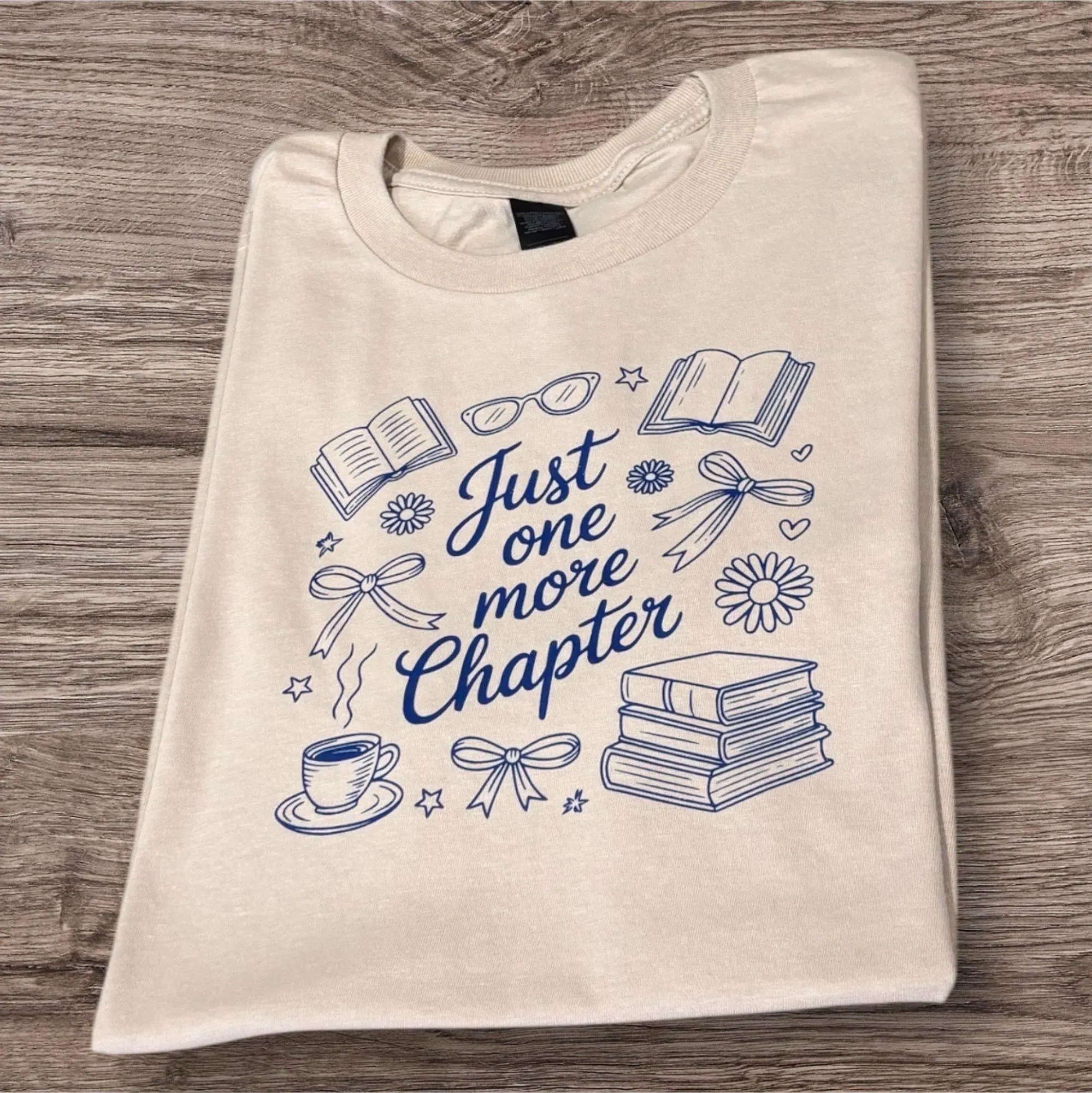 Just One More Chapter Sweatshirt: Cosy Book Lover Jumper