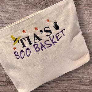 Personalised Halloween boo basket for children and adults.
