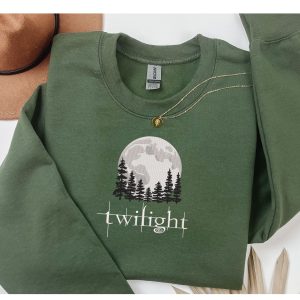 Twilight Embroidered Sweatshirt or Hoodie.