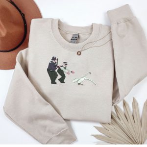 Embroidered Hot Fuzz sweatshirt