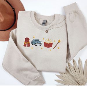 Embroidered Wizard icon sweatshirt