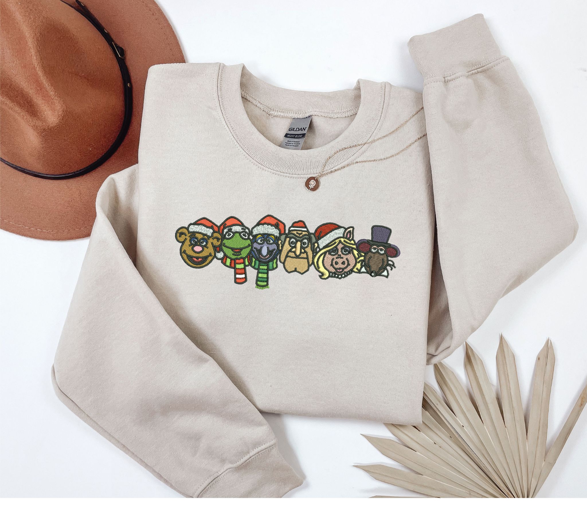 Embroidered The Muppets Christmas Carol sweatshirt