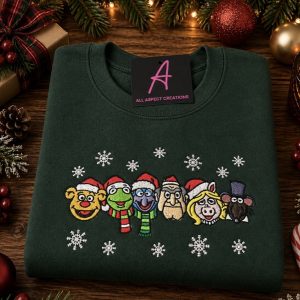 Embroidered The Muppets Christmas Carol sweatshirt