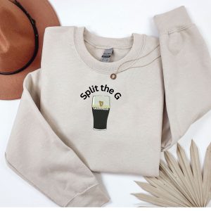 Embroidered Split the G Guinness sweatshirt