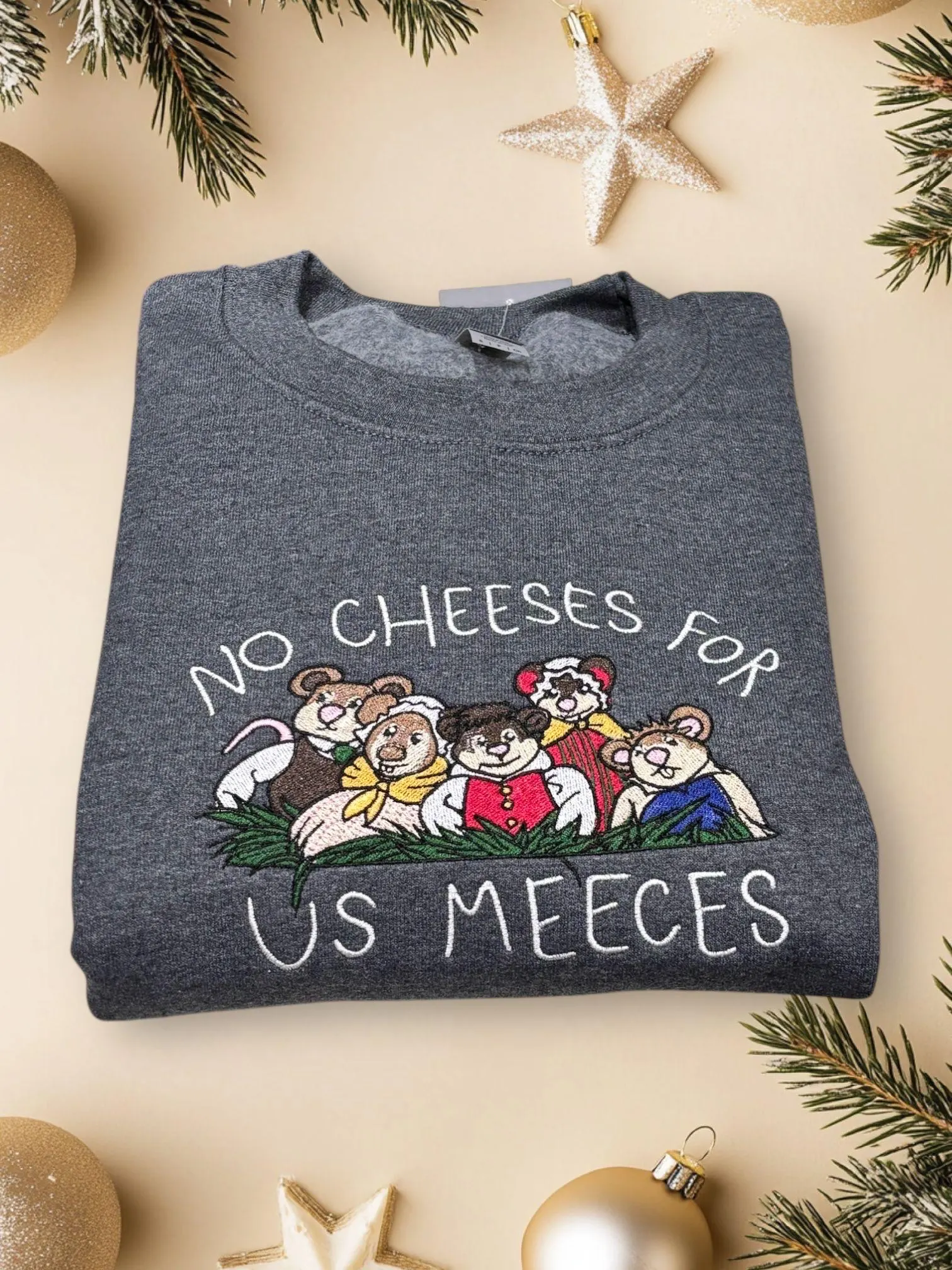 Embroidered The Muppets Christmas Carol sweatshirt - Image 5