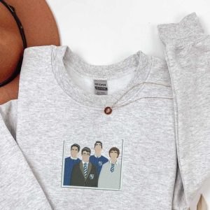 Embroidered Inbetweeners sweatshirt