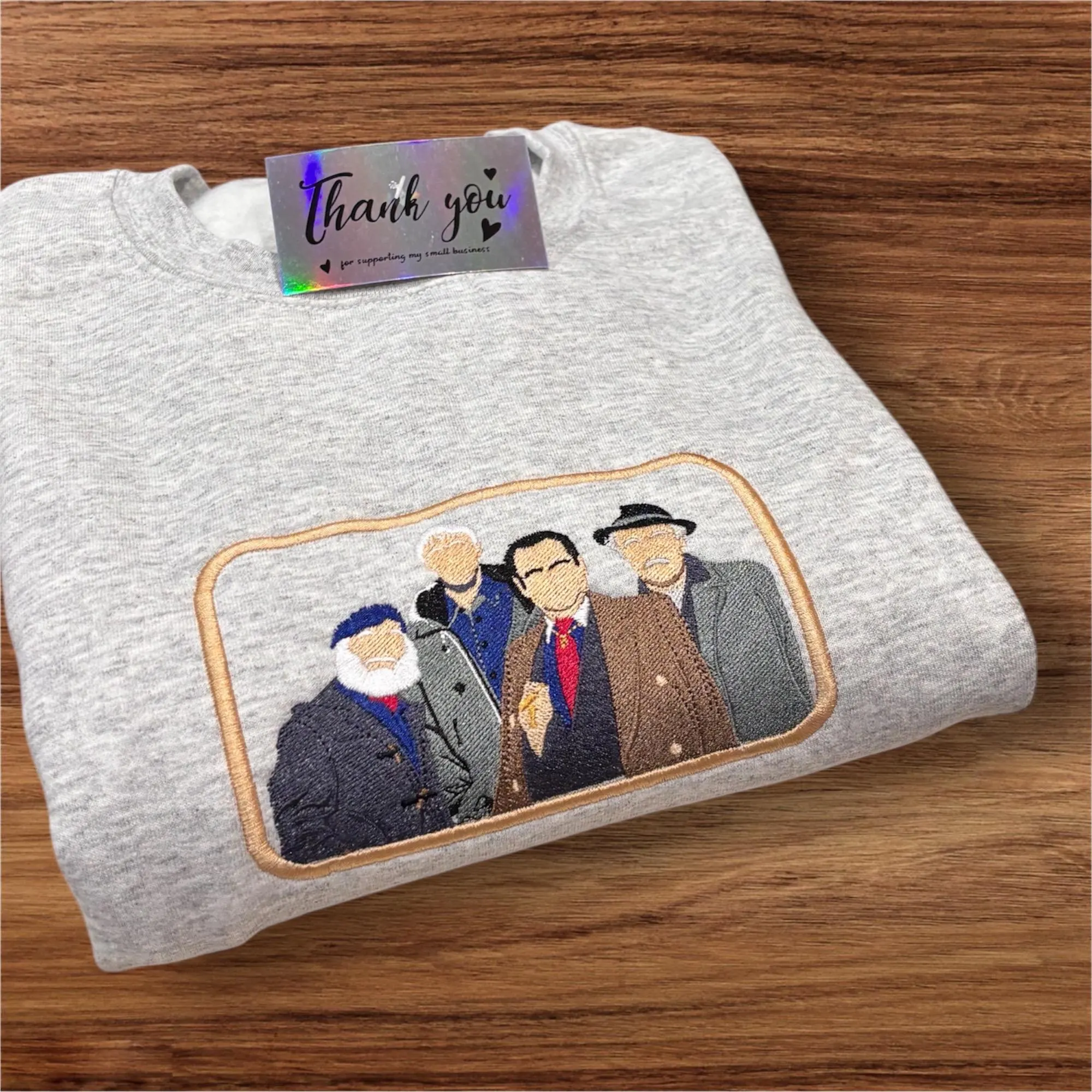 Embroidered Only Fools And Horses sweatshirt - Image 5