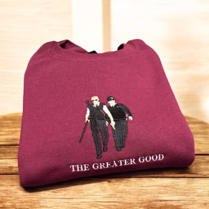 Embroidered Hot Fuzz The Greater Good sweatshirt