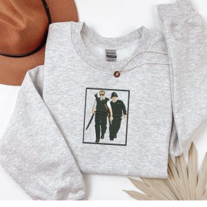Embroidered Hot Fuzz sweatshirt