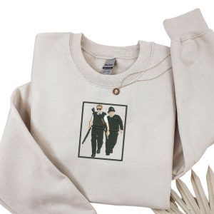 Embroidered Hot Fuzz sweatshirt