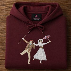 Embroidered Mary Poppins sweatshirt