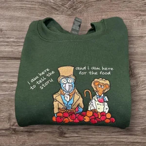 Embroidered The Muppets Christmas Carol sweatshirt