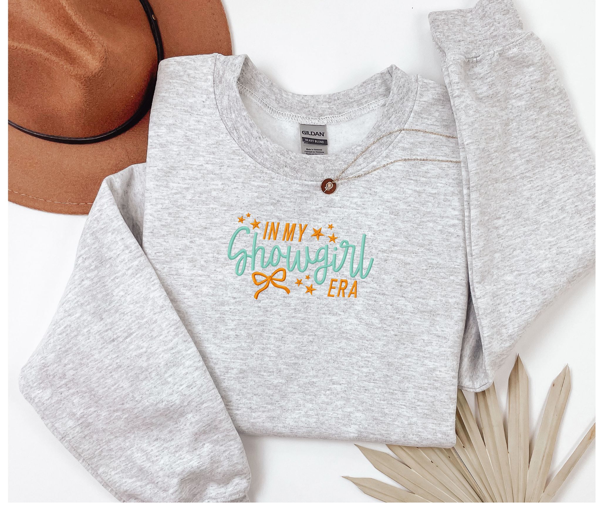 Embroidered In My Showgirl Era Sweatshirt