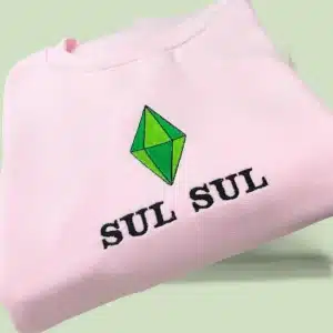 Embroidered Sims Sul Sul sweatshirt or hoodie.