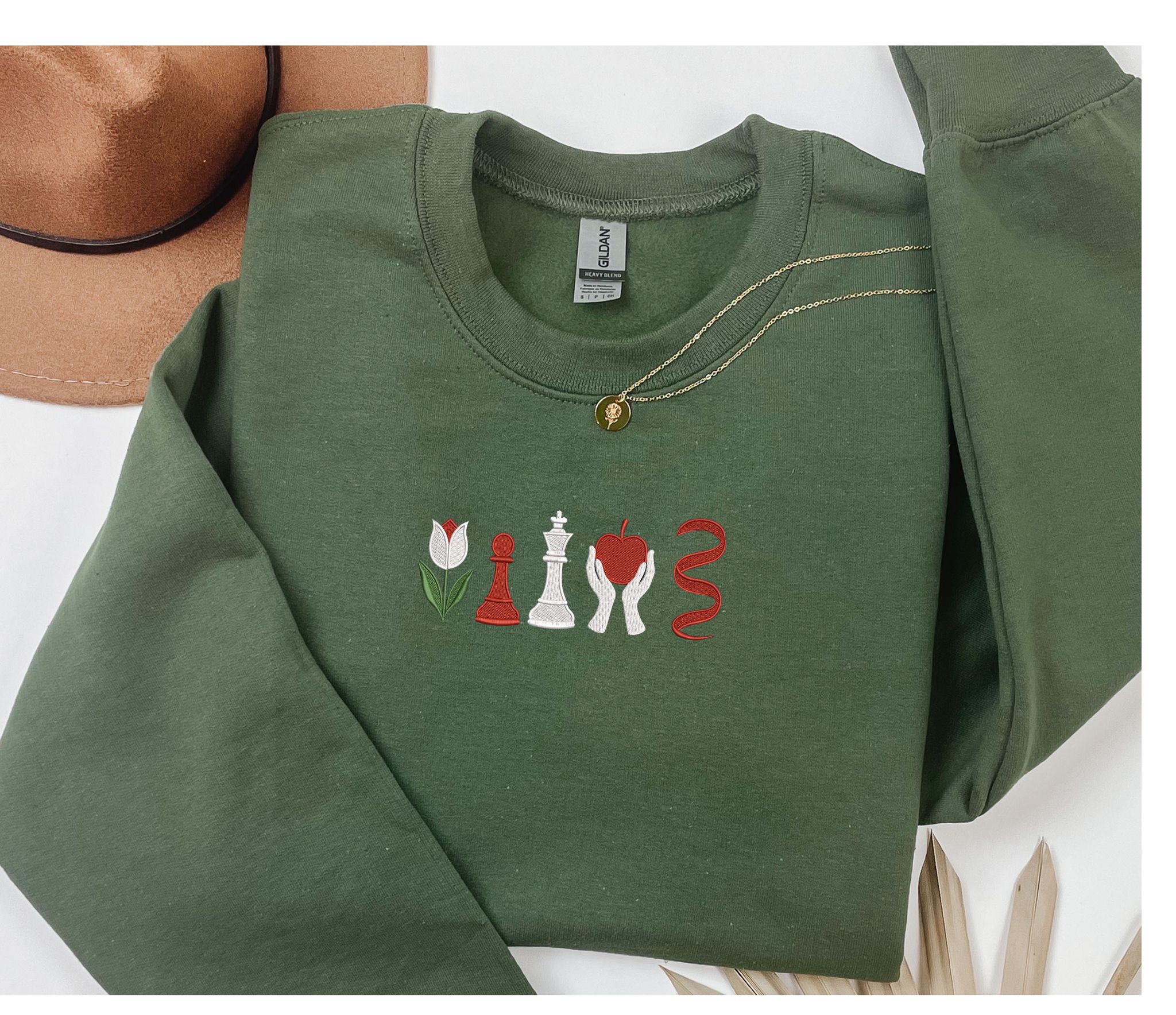 Embroidered Twilight icon sweatshirt