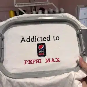 Embroidered Addicted to Pepsi Max Tee