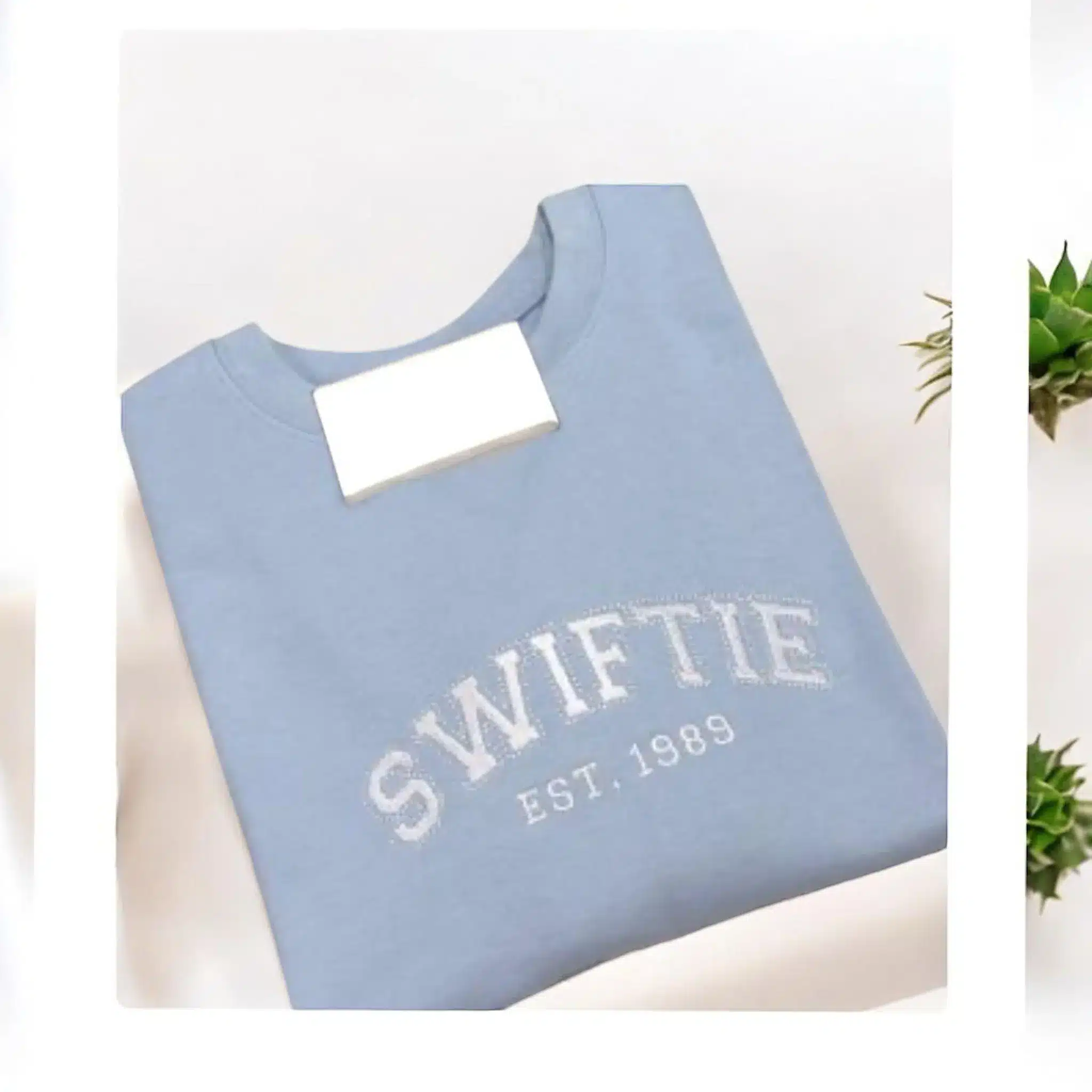 Embroidered Childrens Swiftie sweatshirt - Image 2