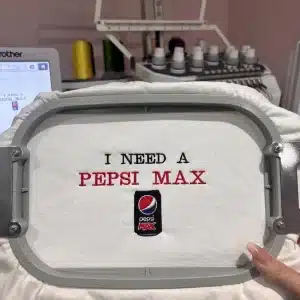 Embroidered I need a Pepsi Max sweatshirt